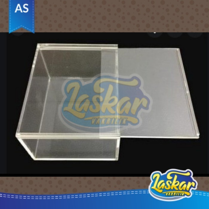 ACRYLIC DISPLAY BOX SLIDING DOOR/BOX MULTIFUNGSI
