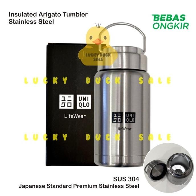 UNIQLO Tumbler Special Limited Edition Termos Botol Minum Kopi Teh