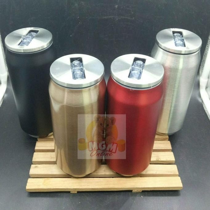 Tumbler Model Kaleng Soda Coca Cola - Tumbler Sedotan Kaleng 1373