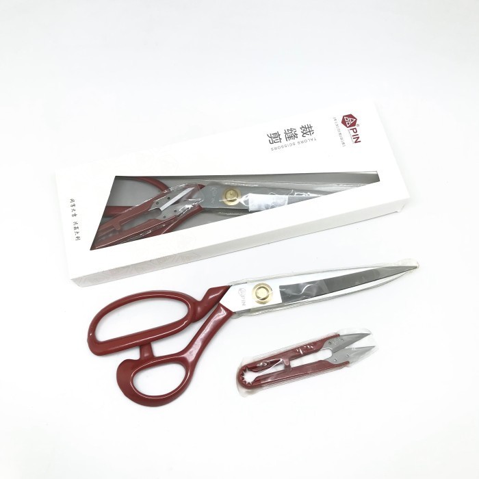 

Terlaris Gunting Kain / Gunting Potong Bahan Kain 10" Merah PIN / PIN-1104 SALE