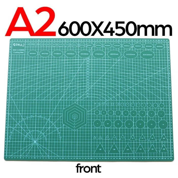 

Terlaris Cutting Mat Pad A2 Alas Papan Potong Kertas Kerajinan 60x45 Cm SALE