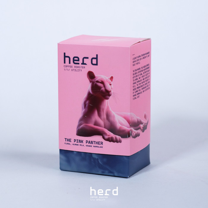 

Ready Kopi The Pink Panther Espresso Blend 250GR Herd Coffee