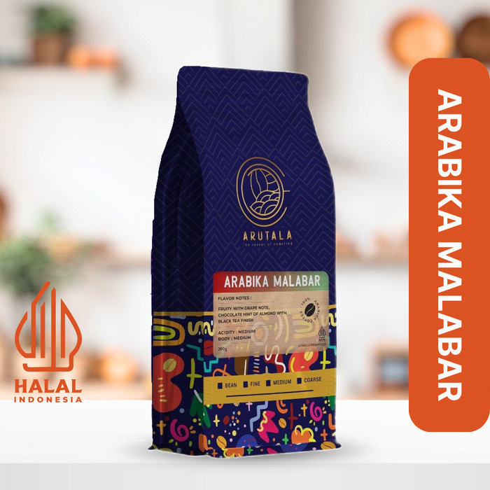 

Ready ARUTALA Kopi Arabika Malabar 200 gram