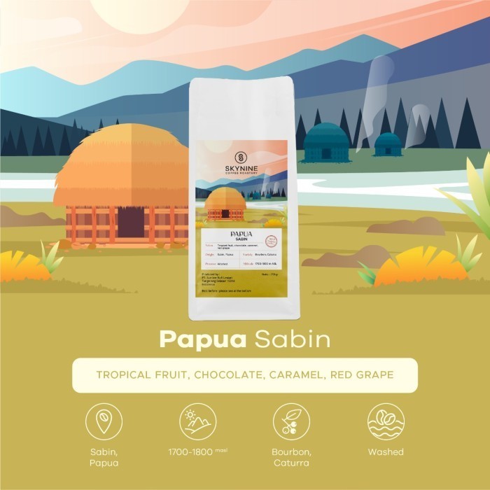 

Ready KOPI ARABIKA PAPUA SABIN ROASTED BEANS