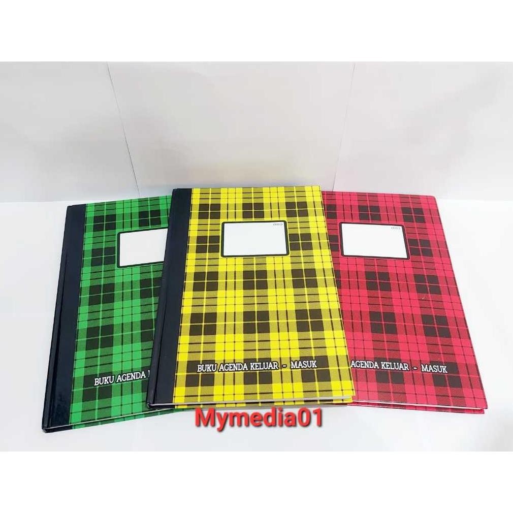 

BUKU AGENDA KELUAR MASUK FOLIO HARD COVER KIKY 100 LEMBAR TERLARIS TERMURAH BANGET