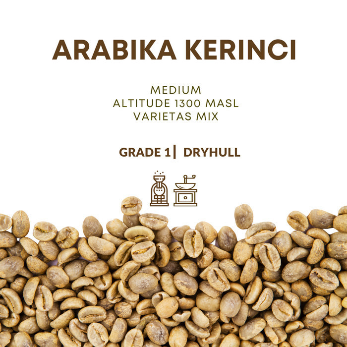 

Ready ARABICA GREEN BEAN KERINCI DRYHULL PROCESS