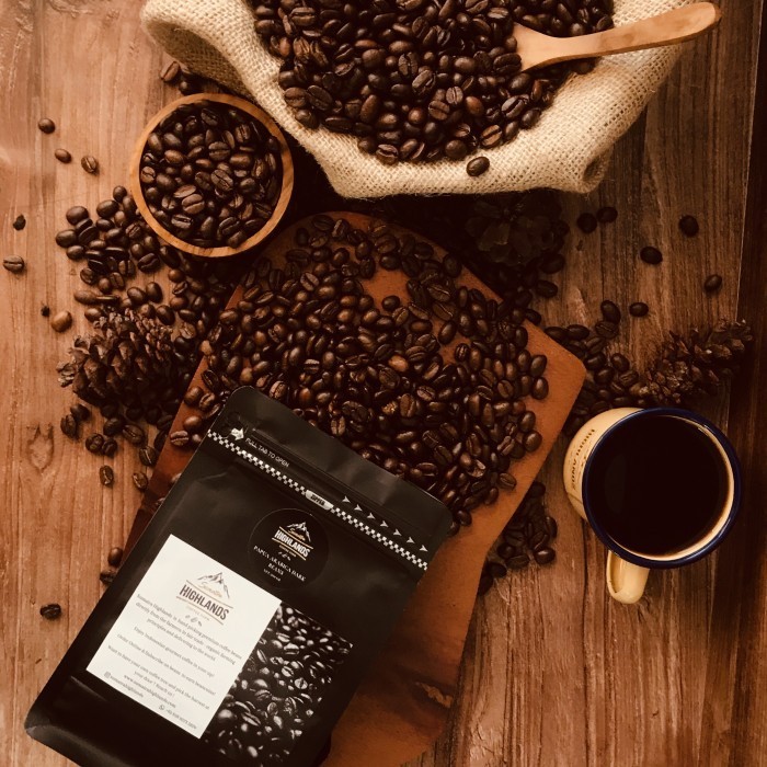 

Ready PAPUA ARABICA DARK ROASTED COFFEE BEANS 200 GR