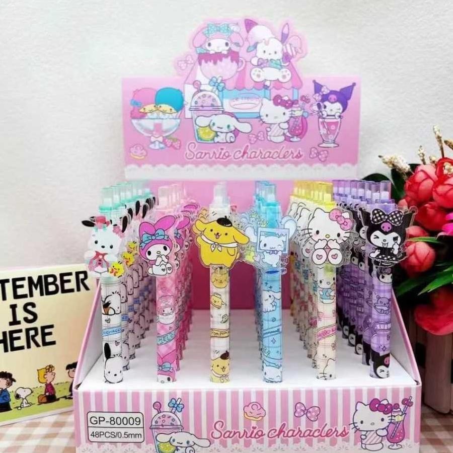 

IQR-914 Paket Usaha Pulpen Lucu Akrilik Sanrio Ink Pen Pokemon Lotso Pen Cetek ( isi 48 ) Hemat