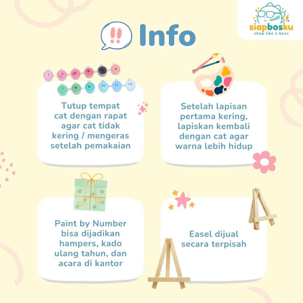 

COD PAINT BY NUMBER 20x30 CM AESTHETIC KANVAS LUKIS ANIME LANDSCAPE PAINTING KIT Terlaris