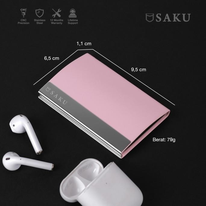 

Dompet Kartu Nama SAKU Kotak Kartu Nama Kulit Business Card Holder NOB
