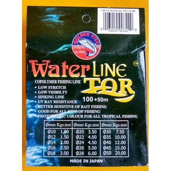 Senar Pancing Water Line Tor