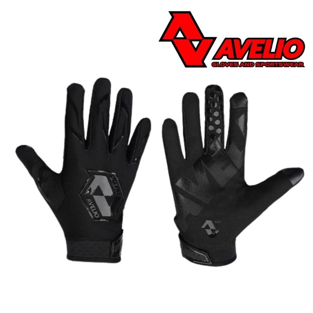 Sarung Tangan Sepeda Avelio Phoenix Hitam Motor Roadbike MTB