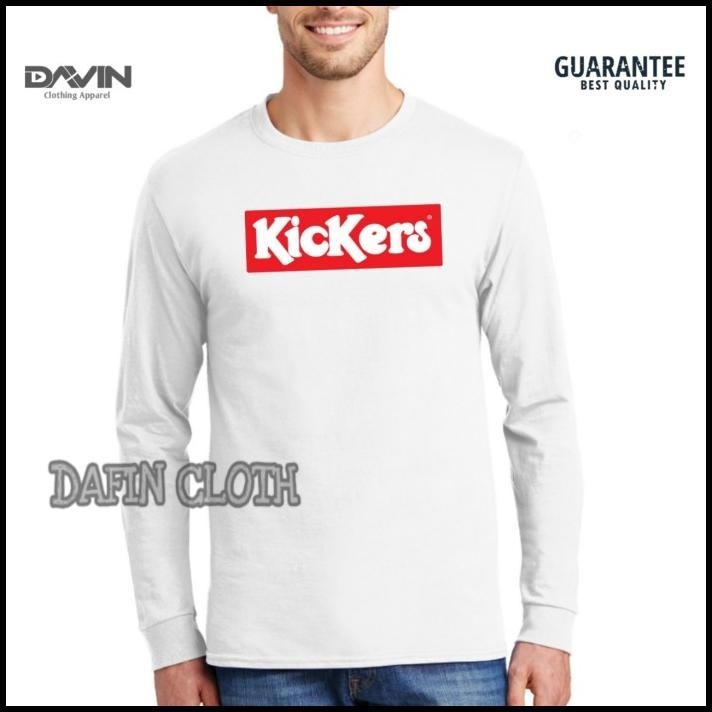 Kaos Pria Baju Tshirt Lengan Panjang Kickers