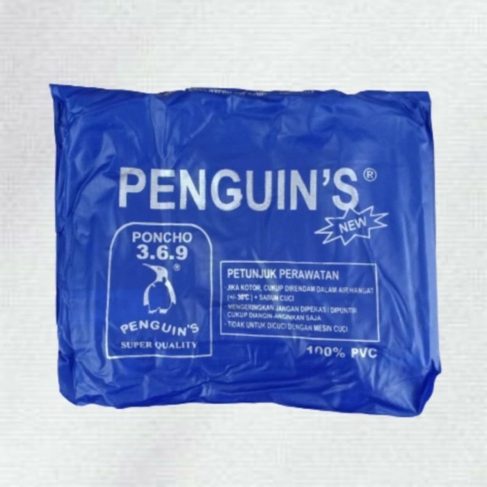 Jas Hujan Poncho 369 Penguins