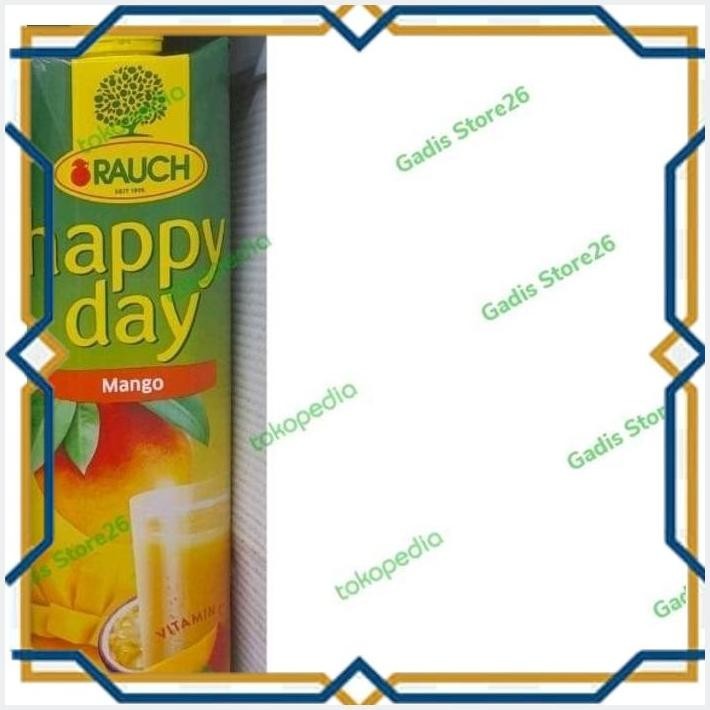 

[GDS] RAUCH HAPPY DAY MANGO 1 LITER | JUS BUAH MANGGA