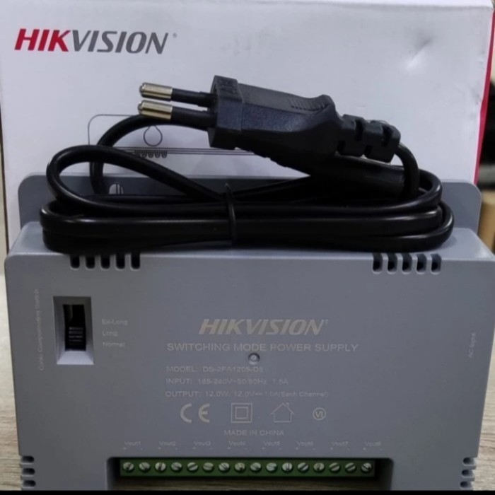 POWER SUPPLY CCTV HIKVISION 8 CHANNEL