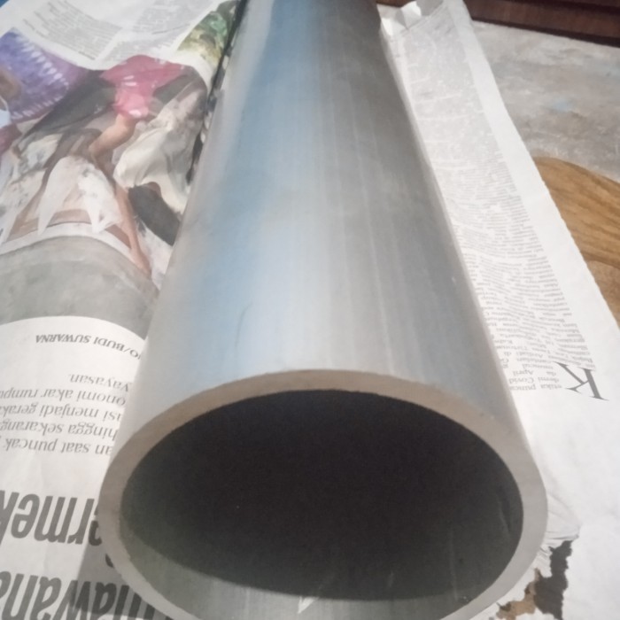 pipa aluminium od 50.8 mm x 2 mm x 6 meter / diameter 2 inchi