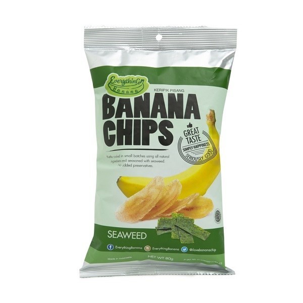 

EVERYTHING BANANA CHIPS SEAWEED 80 GR