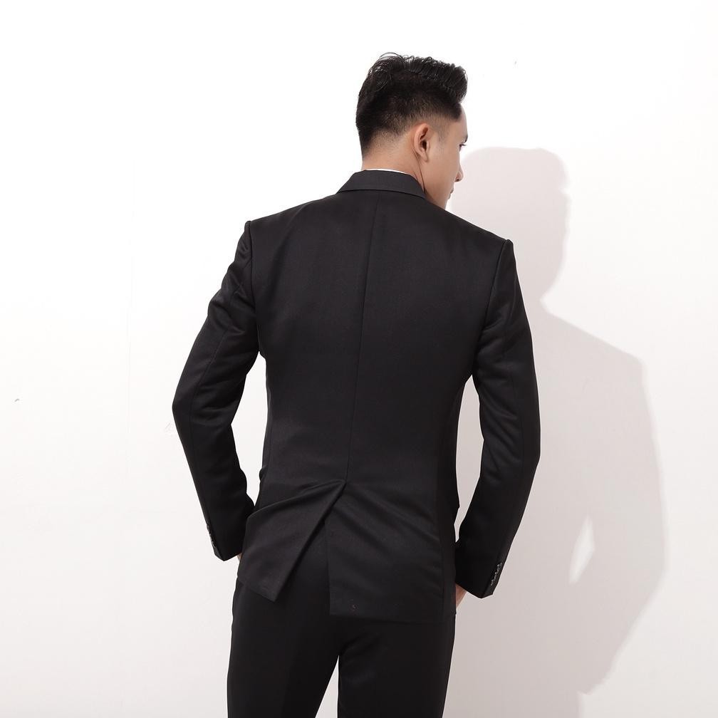 Jas Pria Modern Style Korea Blazer Pria Dewasa Model Slimfit Bahan Valencia Twist Tebal Adem Terbaru