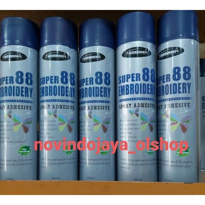 

LEM SEMPROT SUPER 88/ SPRAY ADHESIVE 88 KHUSUS JABODETABEK (PULAU JAWA K01