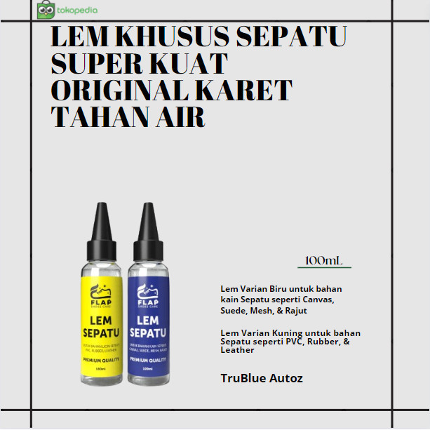 

Lem Khusus Sepatu Super Kuat Original Karet Tahan Air K01