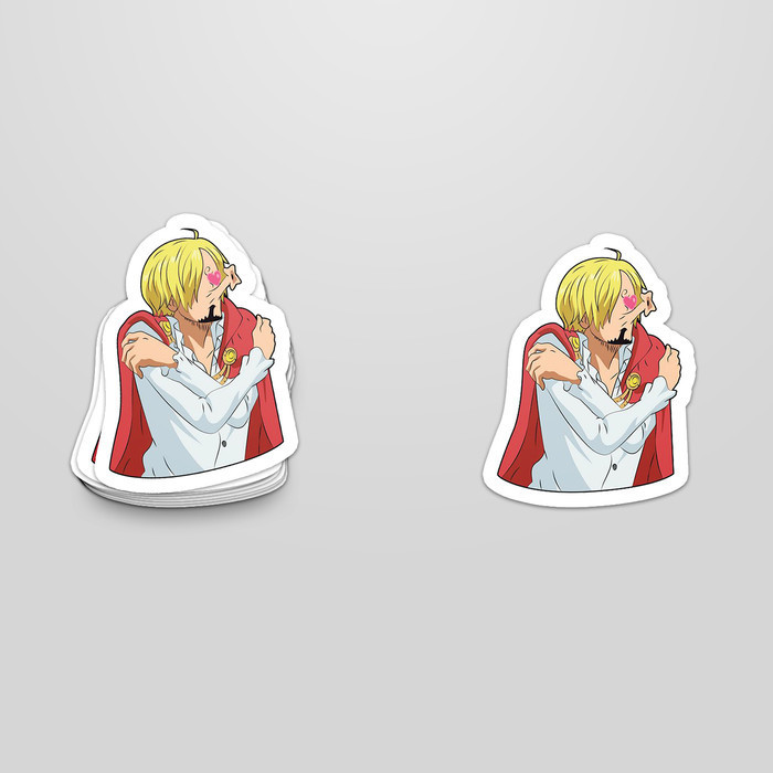 

STICKER PACK STRAW HAT CREW STICKER TUMBLER STIKER LAPTOP KOPER HELM K01