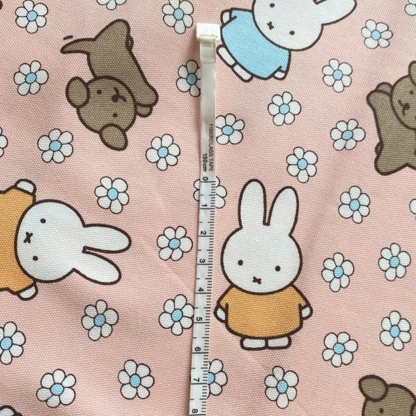 

Fabric kain character miffy mase in Japan cotton premium character or K01