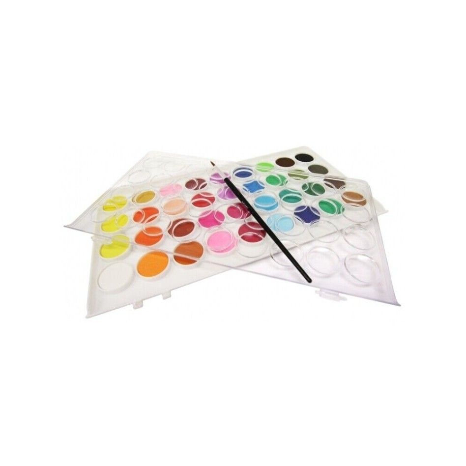 

Mont Marte Watercolour Cake Paint Set Discovery 38pc K01