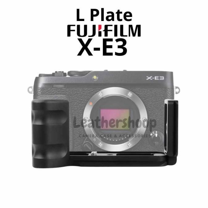 L Plate Hangrip Fujifilm XE3 Fuji X-E3 Grip Bracket Handling Logam Mechatronik Indo