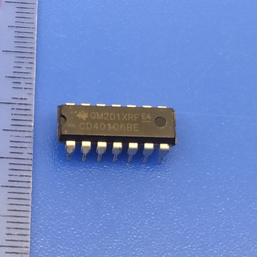 CD 40106 / IC CD 40106 / CD40106BE / CD 40106 Texas Instrument (TI) harga utk 3pcs