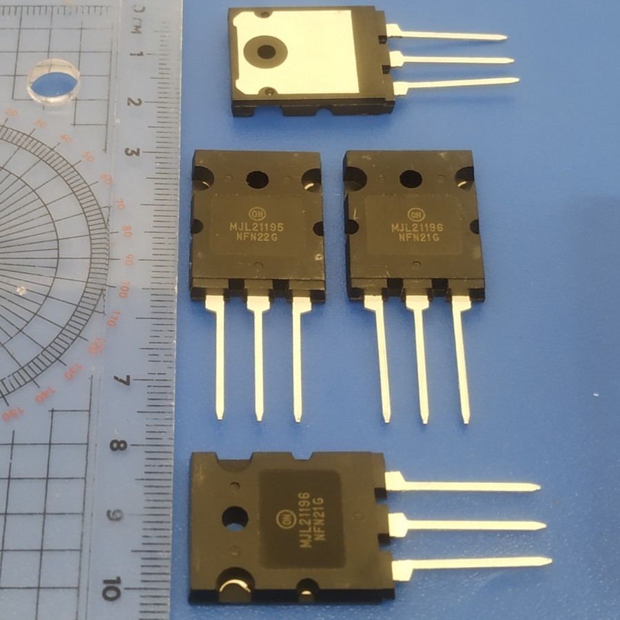 Transistor MJL21195 - MJL21196 SET / MJL21195 21196 ON Semi Conductor