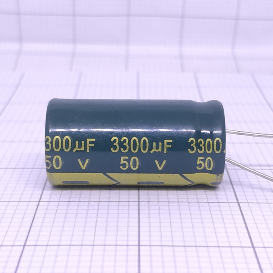 Elco 3300uf 50v / Kapasitor Elco 3300uf 50v / Elco 3300-50V nichicon 3300-50v nichicon