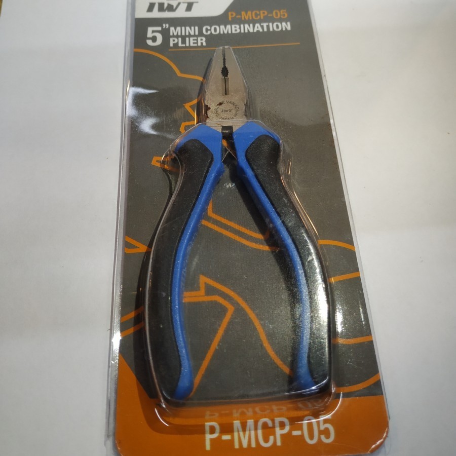 Tang Kombinasi Mini iwt 5" (P-MCP-05) iwt tang kombinasi 5" mini combination plier iwt tang plier