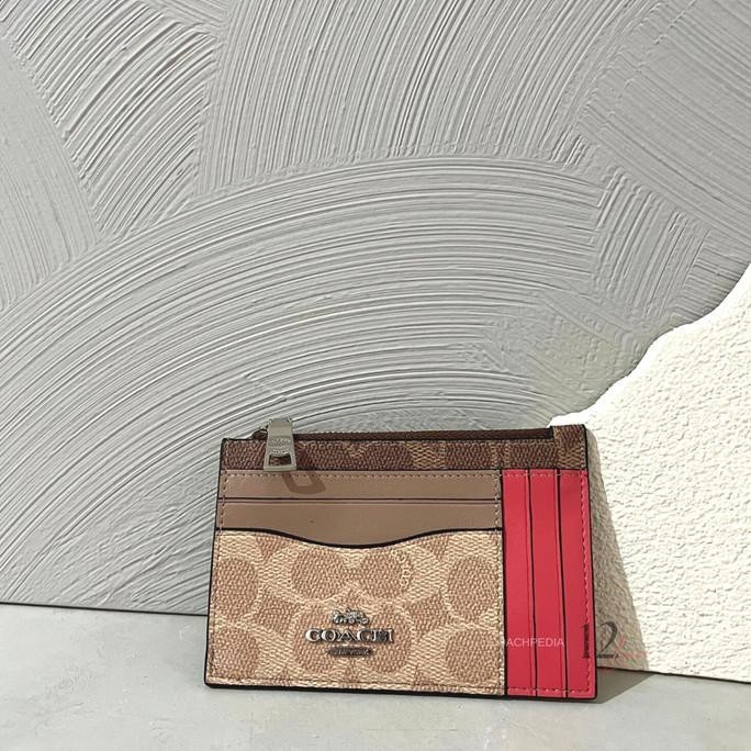 Coach Zip Card Holder
