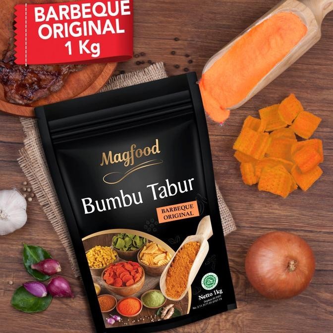 

MAGFOOD BUMBU TABUR BARBEQUE ORIGINAL KEMASAN 1 KG AS01