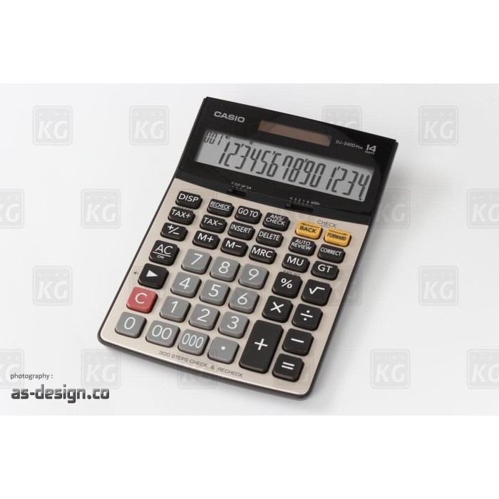 

Kalkulator Casio Dj 240D Plus Original - 14 Digit - Casio Original