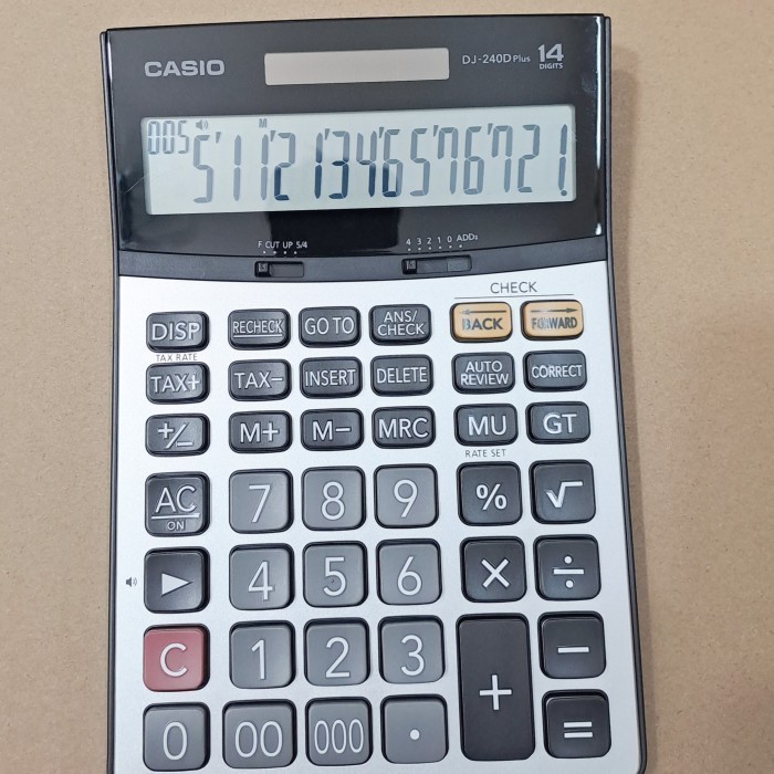 

Kalkulator Casio Original 14Digit Dj-240D Plus