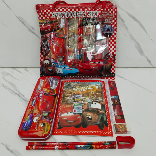 

Terlaris Stationery Set Paket Alat Tulis Karakter Cars Lighting Mcqueen Kemasan Tas Souvenir Ulang Tahun Anak Laki Edukasi - Study Set Stasionary Tempat Pensil Buku Penggaris Peralatan Belajar Stasionary Anak Cowok Edukatif Terbatas