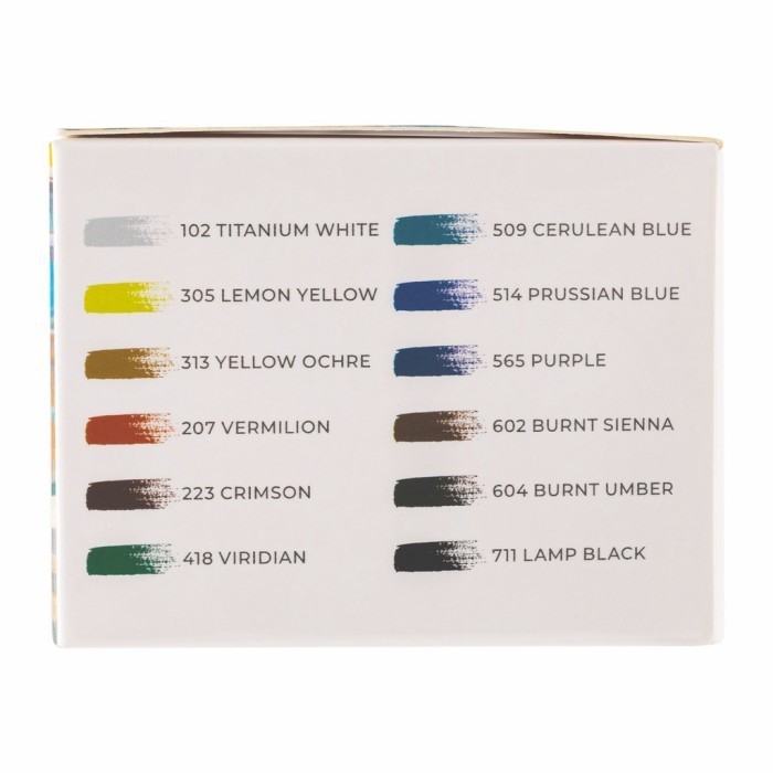 

Deli Color Emotion 12 Tempera/Poster Color Gouache Cat Guas 12x25mL K01