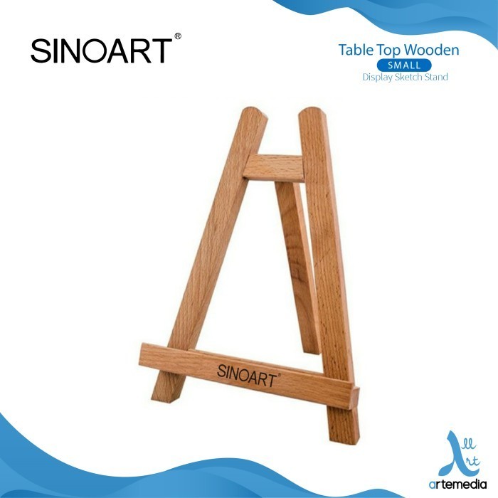 

Easel Lukis Sinoart Small Table Top Wooden Display Sketch Stand K01