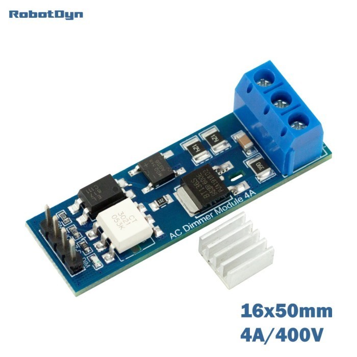 Terlaris Modul AC Light Dimmer PWM 220V Zero Crossing 3.3V/5V for Arduino SALE