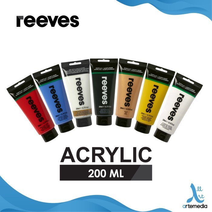 

Ready Cat Akrilik Reeves 200ml Acrylic Color Paint