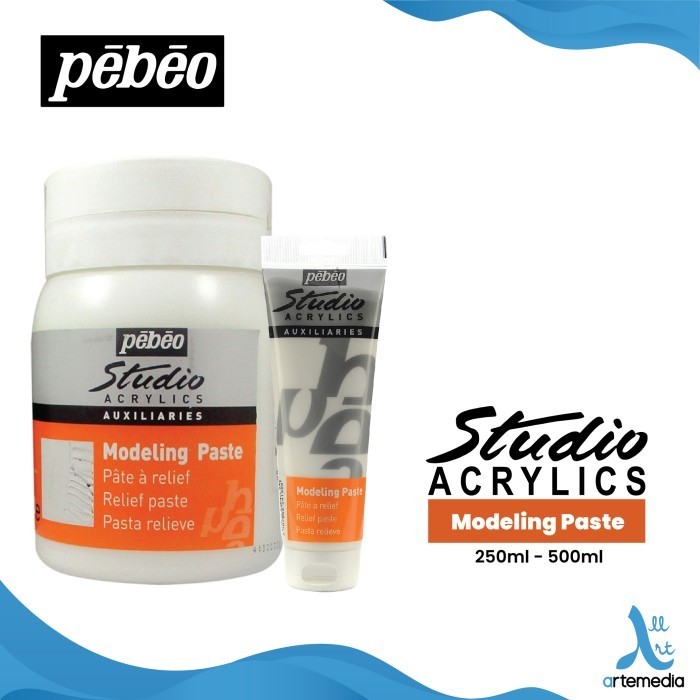 

Ready Medium Cat Akrilik Pebeo Studio Acrylic Modeling Paste