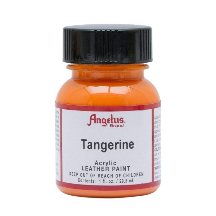 

Ready Angelus Tangerine Leather Paint Cat Bahan Kulit 1 Oz 29ML USA