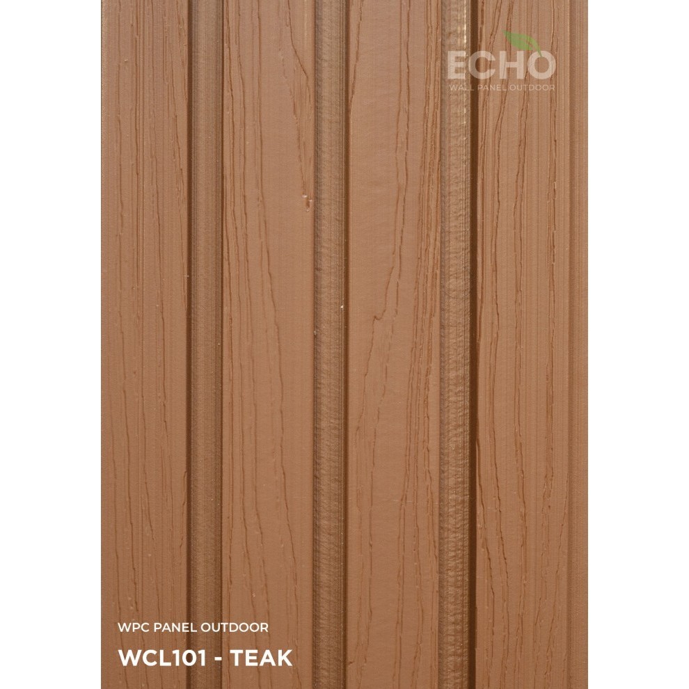 Ready Wallpanel WPC Outdoor / Wood Panel Dekorasi Dinding & Pagar Motif Kayu