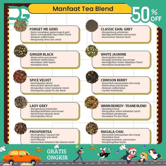 

SPICE VELVET TEA BLEND /GREEN TEA ROSELLE CINNAMON PEPPERMINT 1 KG KUALITAS TERBAIK