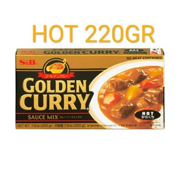 

fth- S&B Golden Curry 220g Bumbu Kari Jepang 220g Original
