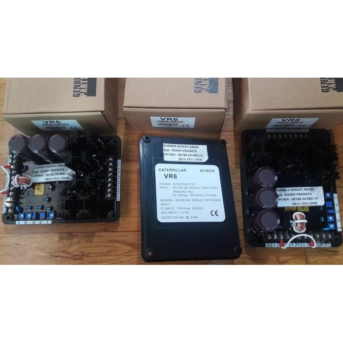 Avr Vr6 Automatic Voltage Regulator For Caterpillar Generator Garansi Sale Bombastis