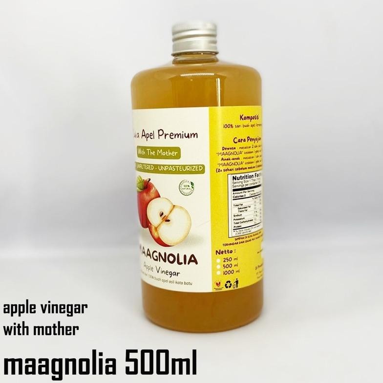 

gr-8 Cuka Apel Maagnolia 1 Liter Premium With Mother Original