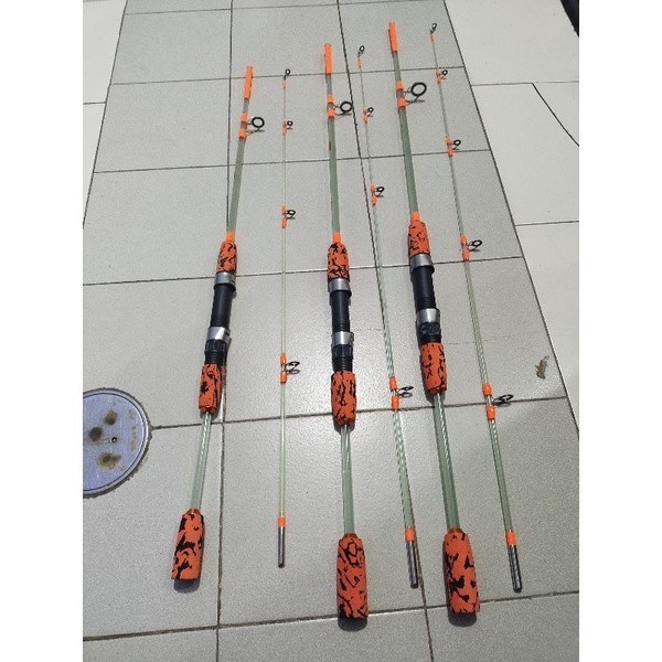 Ready joran fiber glass Uno OXY 150cm 165cm 180cm 210cm